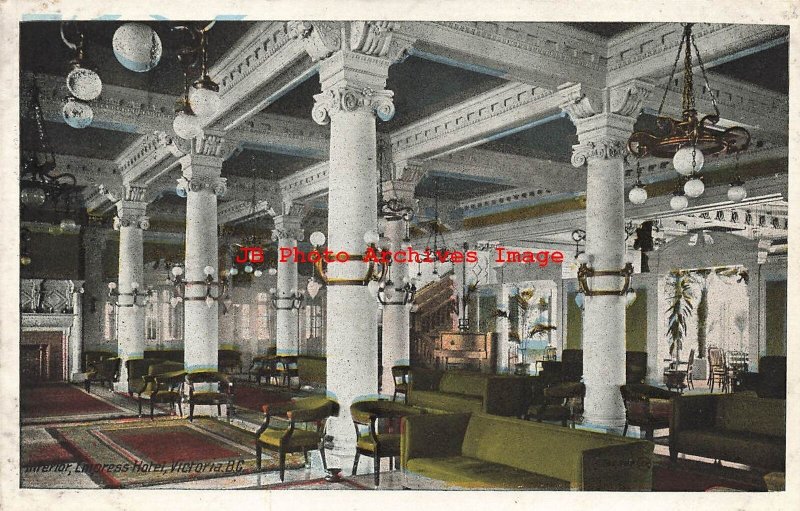 Canada, British Columbia, Victoria, Empress Hotel, Interior, Valentine & Sons