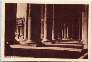 Postcard - Under the Columns of St. Peter's Square - Vatican City, Vatican City