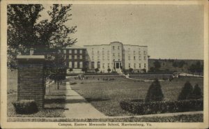 Harrisonburg VA Mennonite School Campus Postcard