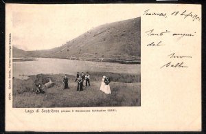 ab3847 - VINTAGE POSTCARD - Turin Province - Sestrieres 1902-