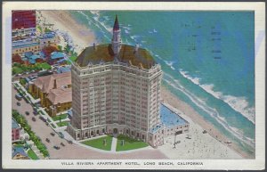 VLLA RIVIERA APARTMENT AND HOTEL 1941  LONG BEACH CALIFORNIA