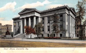 Court House Louisville Kentucky 1905c postcard