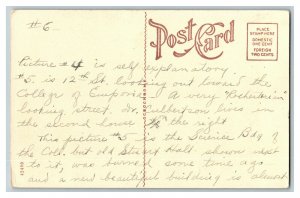 Postcard Lewis Hall Of Science College Of Emporia KS Vintage Standard View Card