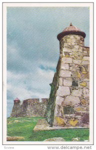 Detalle del Fuerte San Miguel, Rocha, Republica Oreintal del Uruguay, 40-60s