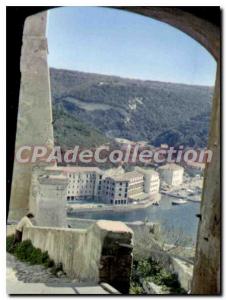 Postcard Modern Bonifacio Citadel View Of The Upper City