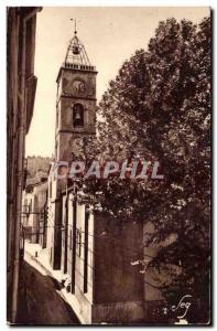 Le Vigan - L & # 39Eglise with his Tour Carree and Rue de l & # 39Horloge Old...