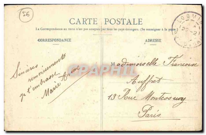 Old Postcard Chateau de Josselin