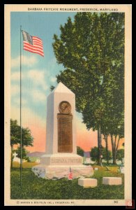 Barbara Fritchie Monument, Fredrick, Md