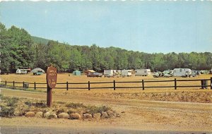 Camden Maine 1960s Postcard Mt. Battie Camp Grounds