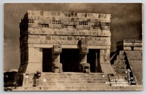 Mexico RPPC Lostigres Ruinas Chichen-Itza Merida Yucatan Photo Postcard R22