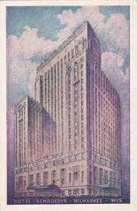 Wisconsin Milwaukee Hotel Schroeder 1948