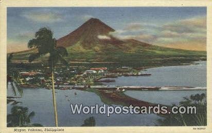 Mayon Volcano Philippines Unused 