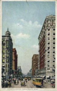 Hennepin Avenue in Minneapolis, Minnesota