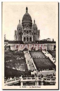 Paris - 18 - The coronation Heart - Montmartre - Old Postcard