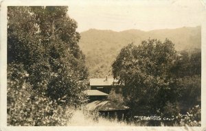 Postcard RPPC 1930s California Sarasota Toyon Lodge occupational CA24-3245