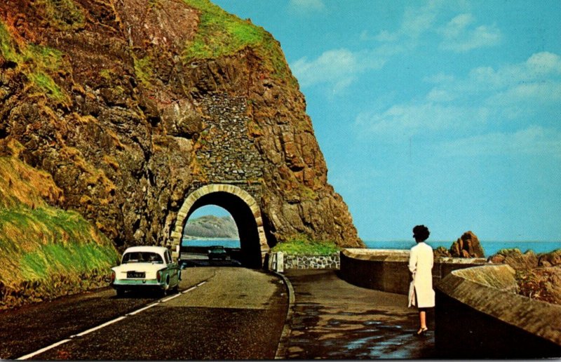 Northern Ireland Antrim Coast Road Black Cave Tunnel
