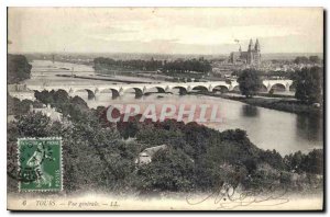 Postcard Old Tours general view
