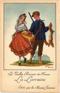 CPA La Lorraine Les Vieilles Provinces de France FRANCE FOLKLORE (788982)