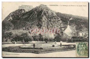 Old Postcard Cherbourg Mountain Road and the Public Garden