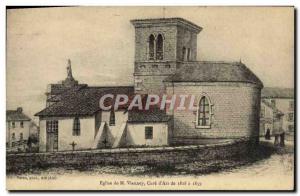 Old Postcard Ars Church