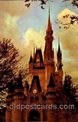 Cinderella Castle Disney Unused 