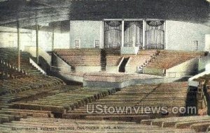 Amphitheatre Assembly Grounds in Chautauqua Lake, New York