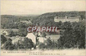 'Old Postcard Bagnoles de l''Orne a Lake View and Field Races Roc Taking the ...