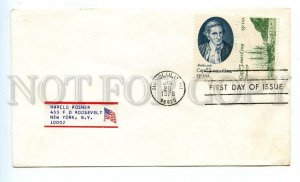 499049 USA 1978 year FDC Captain James Cook Honolulu