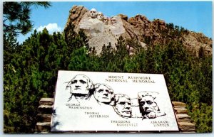 M-14979 Mount Rushmore National Memorial Black Hills South Dakota