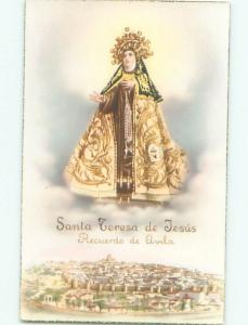 foreign Pre-1980 Religious SAINT THERESA DE JESUS AC6854