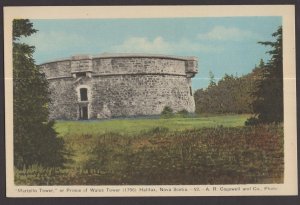 Nova Scotia HALIFAX Martello Tower or Prince of Wales Tower (1796) ~ WB PECO