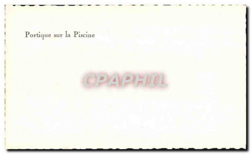 Postcard Modern Ifrane Portico Pool