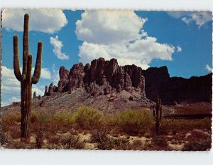 Postcard Superstition Mountain, Arizona