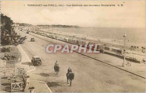 Old Postcard La Baule Sea (L I) View of New Generale Boulevards