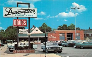 Brockton Massachusetts West Medical Center Drug Store Vintage Postcard AA81922