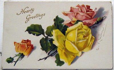 B2820    FLOWER   POSTCARD   by C. KLEIN