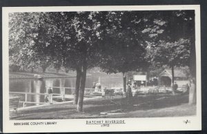 Berkshire Postcard - Datchet Riverside c1912 - Pamlin Prints   J984