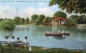 MO - St Louis. Carondelet Park, Boating