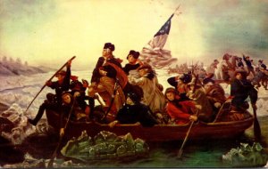 Washington Crossing The Delaware Painting By Emanuel Leutze