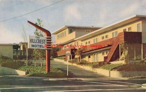 CA, Oakland, California, Hillcrest Motel, Exterior View, James Gillick Pub