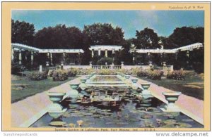 Indiana Fort Wayne Sunken Garden In Lakeside Park Dexter Press