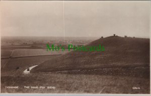 Buckinghamshire Postcard - Ivinghoe - The Hair Pin Bend RS31317