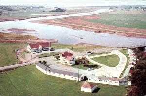 Postcard AERIAL VIEW SCENE Truro Nova Scotia NS AI7814