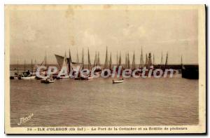 Postcard Ile D'Oleron Old Port Of La Cotiniere And Its Fleet Of Pecheurs