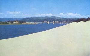 Sand Dunes Florence Oregon OR c1958 Vintage Postcard D29