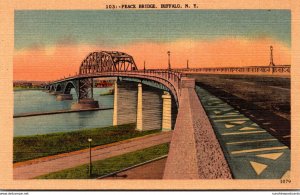 New York Buffalo Peace Bridge 1950