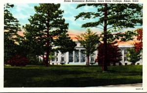 Iowa Ames Home Economics Building Iowa State College Curteich