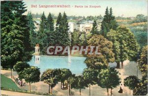 Old Postcard Bad Langenschwalbach Party im Kurpark
