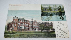 St. Agnes Convent Postcard A. C. Bosselman & Co. Made in Germany