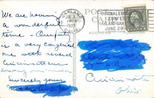 Berkeley California c1910 Postcard Greek Theatre